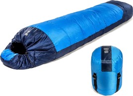 With A 100% Waterproof Stuff Sack, The Viking Trek 350X Lightweight Sleeping Bag - £38.44 GBP