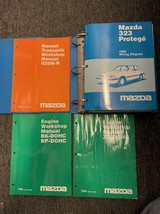 1994 Mazda 323 Protege Servizio Riparazione Negozio Manuale Set Con Ewd + Motore - £71.89 GBP