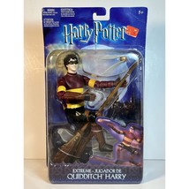 Harry Potter Extreme Quidditch Harry Action Figure Mattel New READ Box h... - $30.88