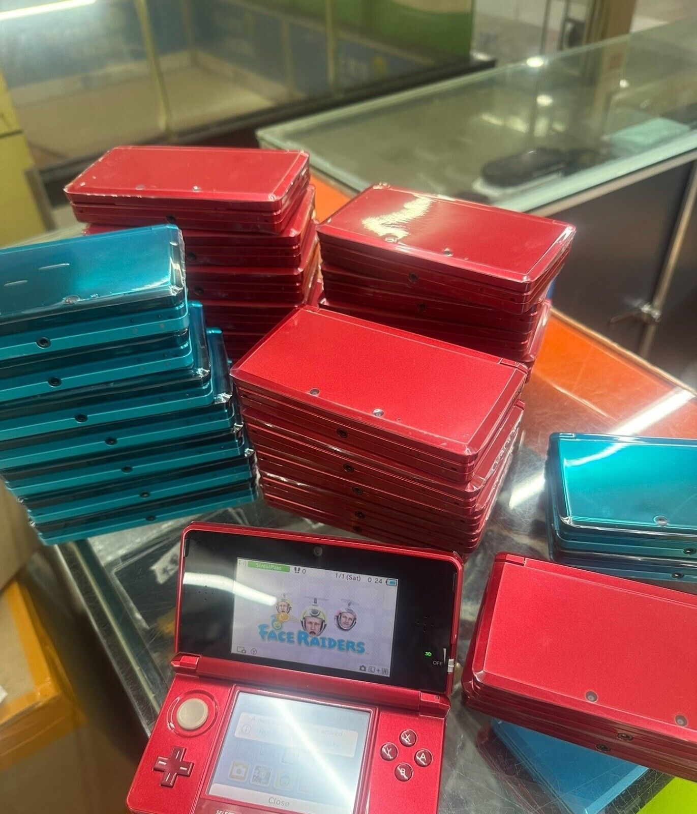 Slight USED Nintendo 3ds console Only US version - £86.94 GBP