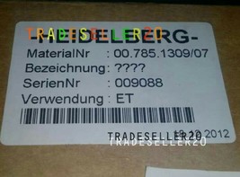 NEW Heidelberg Ink Motor Circuit Board 00.785.1309/07 IDCB3 Board 00.782... - $1,282.05