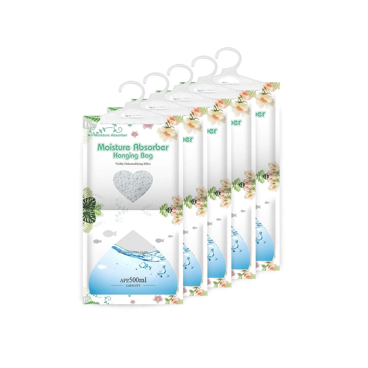 Hanging Moisture Absorber,Hanging Dehumidifier Bags For Closet,Bedroom And Kitch