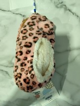 Cozy Critters Women Slippers Pink Leopard Size L/XL 8-10 - £9.39 GBP