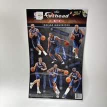 2012 Mavericks Dallas Fat Head Sticker Decal Set New Old Stock NBA Vince Carter - £23.59 GBP