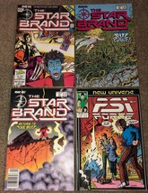 Star Brand Psi Force Marvel Comics New Universe 4 Comic Lot X-Men John Byrne Art - £13.15 GBP