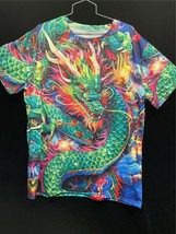 Tour Shirt Green Dragon All Over Print Shirt XXLARGE - £18.76 GBP