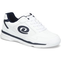 Dexter Mens Ricky V White Blue Wide Bowling Shoes - $1,381.21 MXN