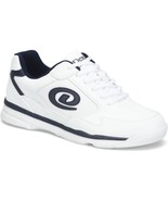 Dexter Mens Ricky V White Blue Wide Bowling Shoes - $74.95