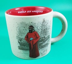 Disney Parks 2022 Star Wars Starbucks Life Day Chewbacca Ceramic Coffee Mug - £14.27 GBP