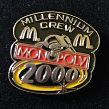 2000 McDonalds Monopoly Millennium Crew Crew Lapel Pin - $9.90