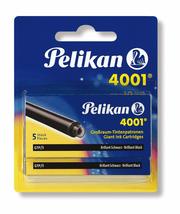 Pelikan 4001 GTP/5 Ink Cartridges for Fountain Pens, Brilliant Black, 1.... - £9.94 GBP