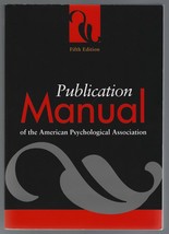 Publication Manual of the American Psychological Association APA 5th Edi... - £12.34 GBP