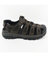 Skechers Tresmen Outseen Chocolate Brown Mens Sandal Relaxed Fit Slip-On - $54.95