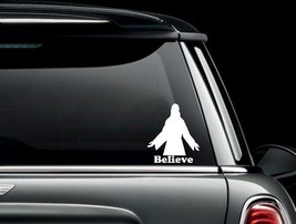 Jesus Believe Christian Vinyl Car Truck Window Bumper Sticker Decal US Seller - £5.05 GBP+