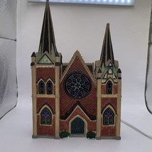 Lemax 1996 Caddington Christmas Village Westminster Abbey #65207 Illuminated - £24.17 GBP