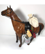 Horse 13 1/2&quot; High Statue with &quot;Farm Fresh Milk&quot; can, bucket &amp; supplies ... - £62.30 GBP
