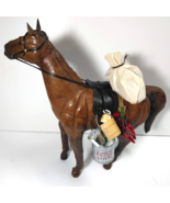 Horse 13 1/2&quot; High Statue with &quot;Farm Fresh Milk&quot; can, bucket &amp; supplies ... - $79.20