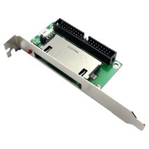 40-Pin Bootable Adapter PCI Bracket Back Panel Compact Flash CF To IDE Connector - £15.90 GBP