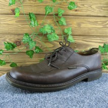 Mephisto  Men Derby Oxfords Shoes Brown Leather Lace Up Size 9.5 Medium - £31.60 GBP