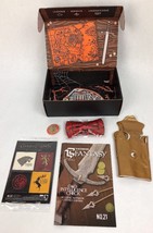 HBO Game of Thrones Loot Crate Bundle Magnets Pin Magazine Crown Bow Tie - £15.17 GBP