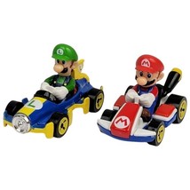 Hot Wheels Nintendo Mario Kart Mario &amp; Luigi Die-Cast -  Mattel 2018 - $10.45