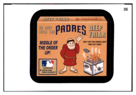 2016 Topps MLB Wacky
  Packages Padres Deep Friar   San Diego
  Padres Baseball  - £1.36 GBP