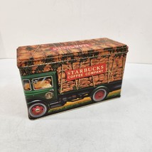 Starbucks Company Coffee Truck Food Cookies Doughnuts Snack Tin Containe... - £7.61 GBP