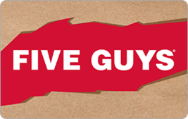FIVE GUYS® - $5.00+