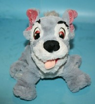 Disney Lady and The TRAMP Dog 9&quot; Plush Tote A Tail Puppy Sparkle Ears No Purse - £14.49 GBP