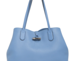 Longchamp Roseau Essential Medium Leather Tote ~NEW~ Blue - $334.13
