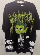 Men’s XLG - Civil Regime Teen Titans Go Beast Boy Oversized Shirt - Black - $49.99