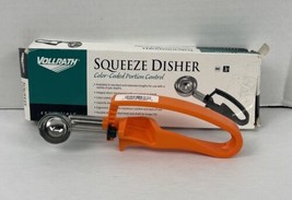 Vollrath 47404 Orange #100 Squeeze Disher Portion Scoop - .33 oz. - £15.82 GBP