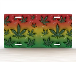 3D Inflated Marijuana Novelty Car License Plate - $15.79