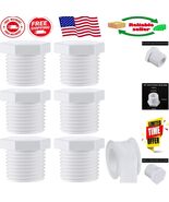 6-Pack RV Drain Plug Set with Leak-Proof Tape, Fits 1/2 Inch NPT Water H... - $16.92