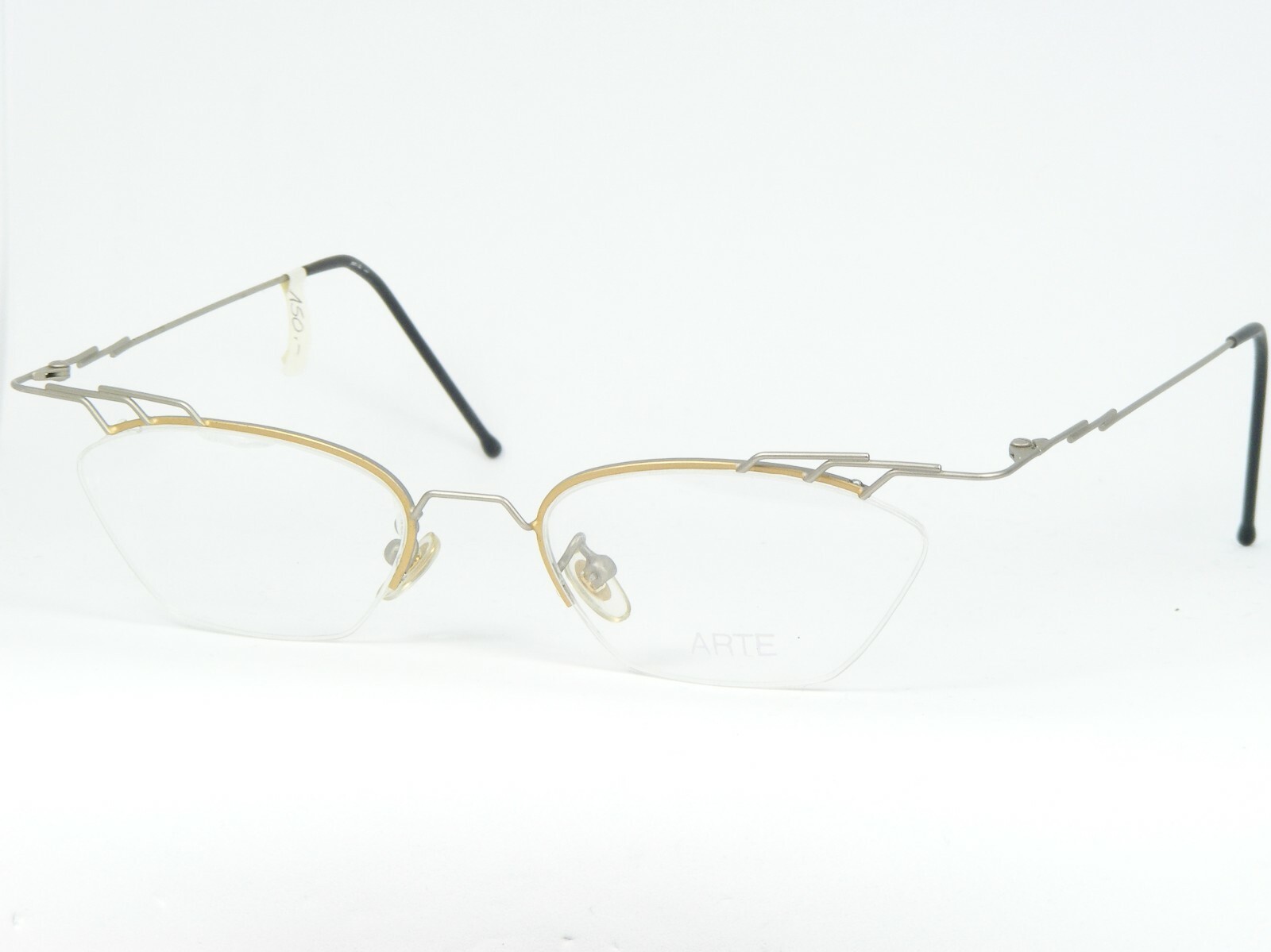 Gafas Vintage ARTE MOD 5101 17 Doradas/Blancas Marco De Gafas 51-19-142mm - $79.13