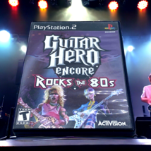 Guitar Hero Encore Rocks the 80&#39;s (Sony PlayStation 2 PS2) - £7.13 GBP