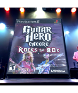 Guitar Hero Encore Rocks the 80&#39;s (Sony PlayStation 2 PS2) - £7.00 GBP