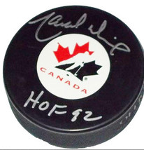 Marcel Dionne signed Team Canada Hockey Puck HOF 92 - £30.42 GBP