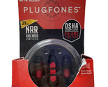 PLUGFONES PIPP-BR(VL) Reusable Corded Ear Plugs Flanged Shape 26 dB - £31.02 GBP