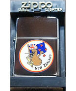 Ultra Rare 2000 New Zealand Kiwi Flag  Zippo Lighter - $75.95