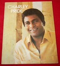 Vintage Charley Pride 1973 Concert Tour Program Photo Book Country Music - £11.67 GBP