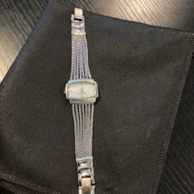 Anne Klein Diamond Collection Watch with Stainless Steel Band Needs Battery - $14.85