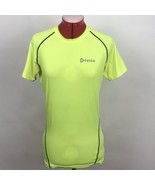Tesla Mens Neon Yellow Athletic Short Sleeve Baselayer Shirt Men&#39;s Size ... - £10.09 GBP