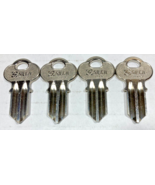 Lot of (4) SILCA Italy CH8 CH-8 KEY BLANKS Uncut NEW OLD STOCK Chicago J... - £19.38 GBP