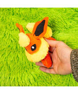 Pokemon Flareon 8&quot; Plush Toy Plushie Cute Soft Decorative Anime Video Ga... - $8.90