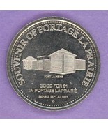 1975 Portage La Prairie Manitoba Trade Token Fort La Reine Voyageur with... - £5.55 GBP