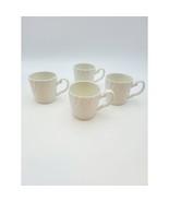 Johnson Bros. Regency Snow White Mug Made In England Vtg Set 4 - $32.99