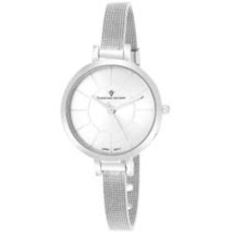 NEW Christian Van Sant CV6610 Women&#39;s Skinny Silver Petite Elegant Classic Watch - £44.59 GBP