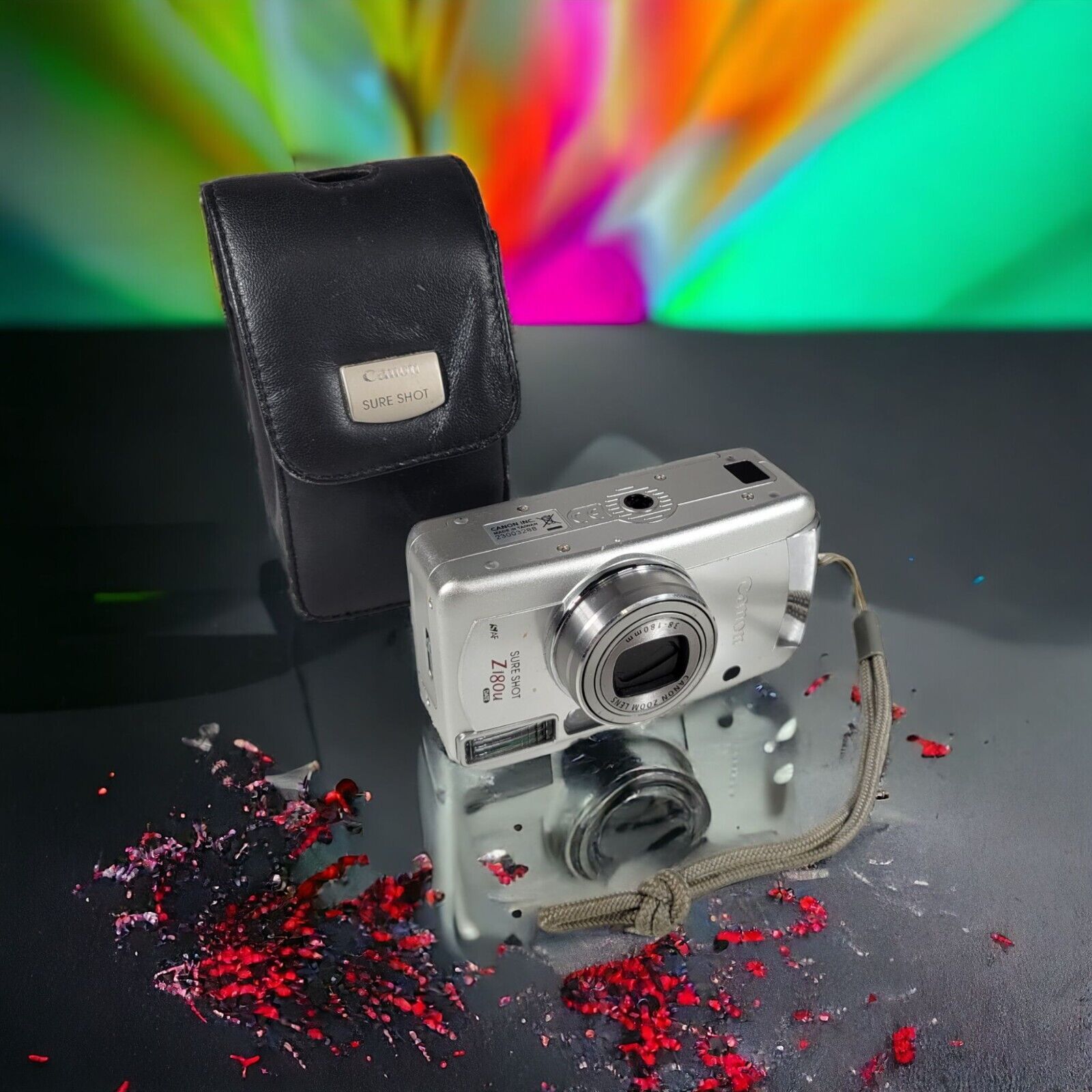 Canon Sure Shot Z180u 35mm Point & Shoot Film Camera, 38-180mm Zoom Lens - $112.15