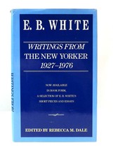 E. B. White Writings From The New Yorker 1927-1976 2nd Printing - £39.97 GBP